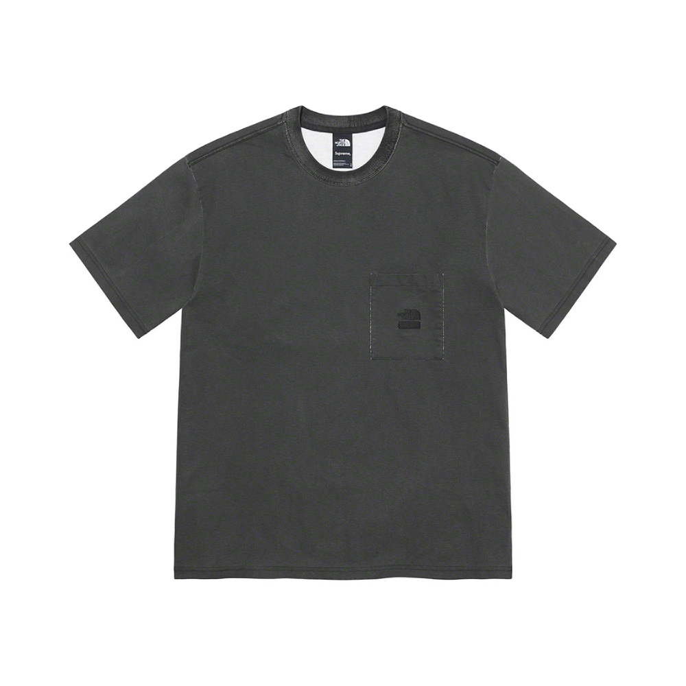 Supreme x The North Face Pigment Printed Pocket Tee Black